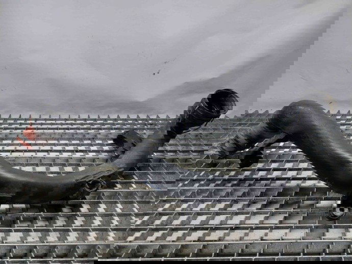 Tub intercooler Skoda Superb II (3T4) [Fabr 2008-2015] 3C0145840C 2.0 TDI BMP   