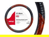 Husa volan efect lemn M 37-39cm SWC-11