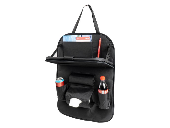 Organizator auto scaun cu masuta