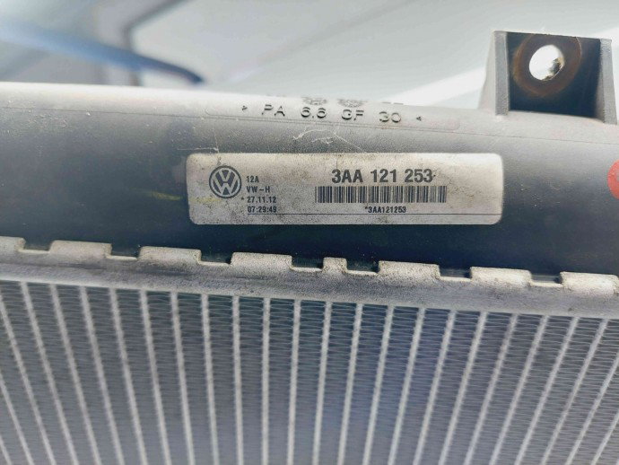 Radiator apa Volkswagen Passat B7 (362) [Fabr 2010-2014] 3AA121253 1.6 TDI CAYC 77KW / 105CP 1.6 TDI CAYC 77KW / 105CP