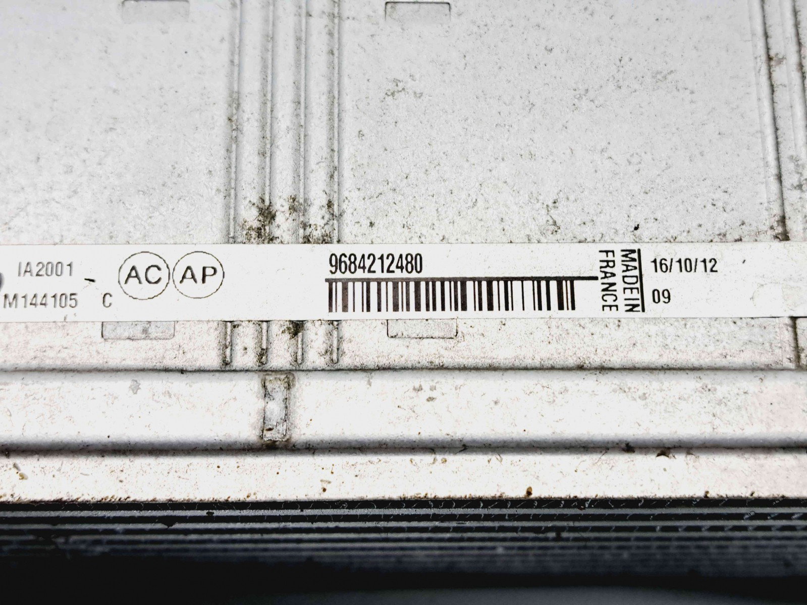 Radiator intercooler Peugeot 3008 Break [Fabr 2009-2016] 9684212480 1.6 9H05 DV6C 1.6 9H05 DV6C 77KW / 105CP - imagine 2