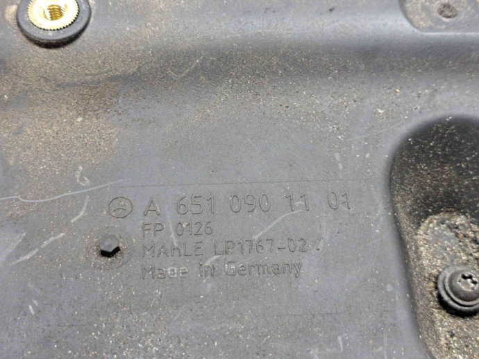 Carcasa filtru aer Mercedes Clasa E (W207) Coupe [Fabr 2009-2012] A6510901101 2.2 CDI 651911  