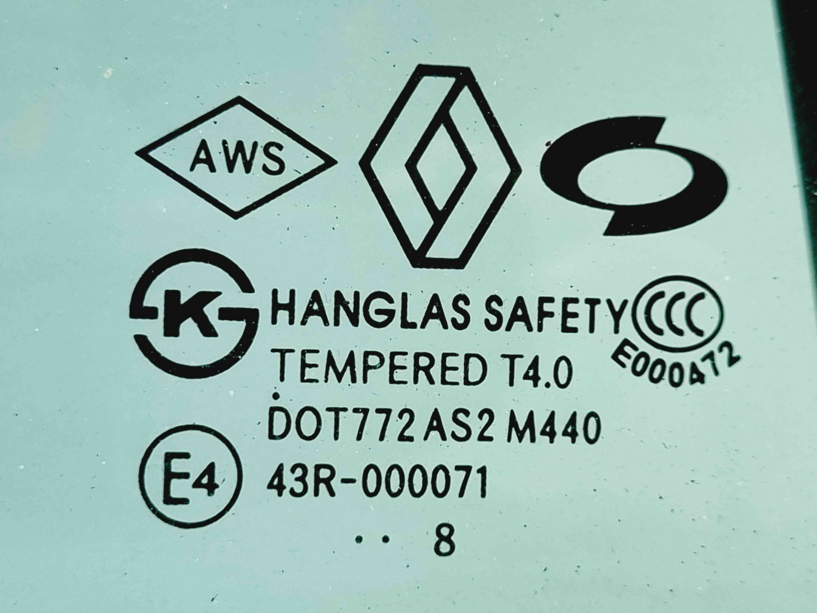 Geam fix usa stanga spate Renault Koleos 1 SUV [Fabr 2008-2015] OEM - imagine 2