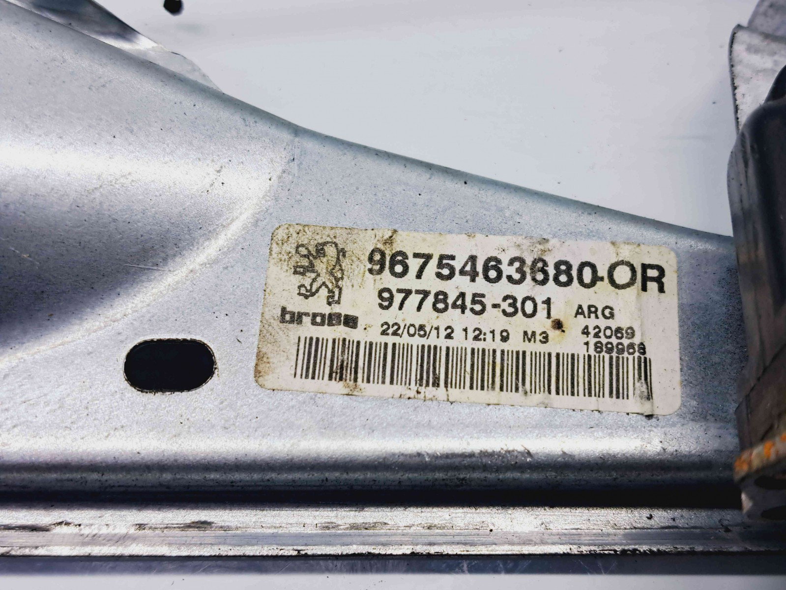 Macara electrica geam stanga spate Peugeot 308 Break [Fabr 2007-2013] 9675463680 - imagine 5