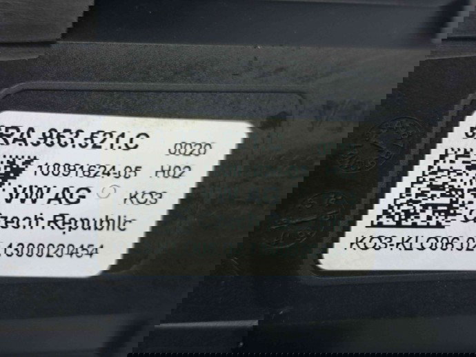  Ansamblu manete Skoda Rapid (NH3) [Fabr 2012-2019] 6RA953521C