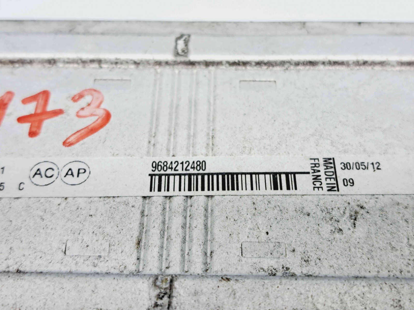 Radiator intercooler Peugeot 308 Break [Fabr 2007-2013] 9684212480 1.6 9HP DV6DTED 68KW / 92CP 1.6 9HP DV6DTED 68KW / 92CP - imagine 2