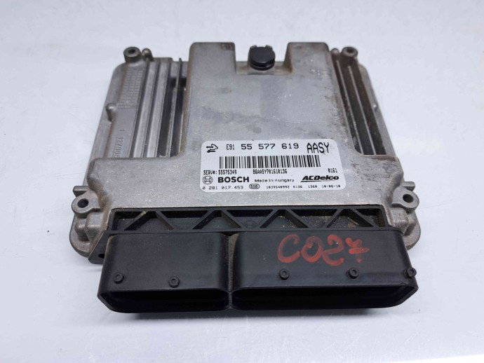 Calculator motor ECU Opel Astra J [Fabr 2009-2015] 55577619  