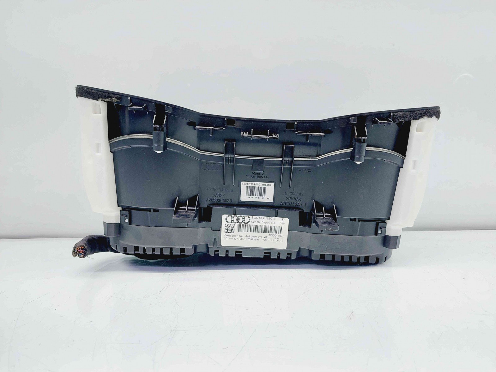 Ceas bord Audi Q3 (8UB) [Fabr 2011-2018] 8U0920980E - imagine 2