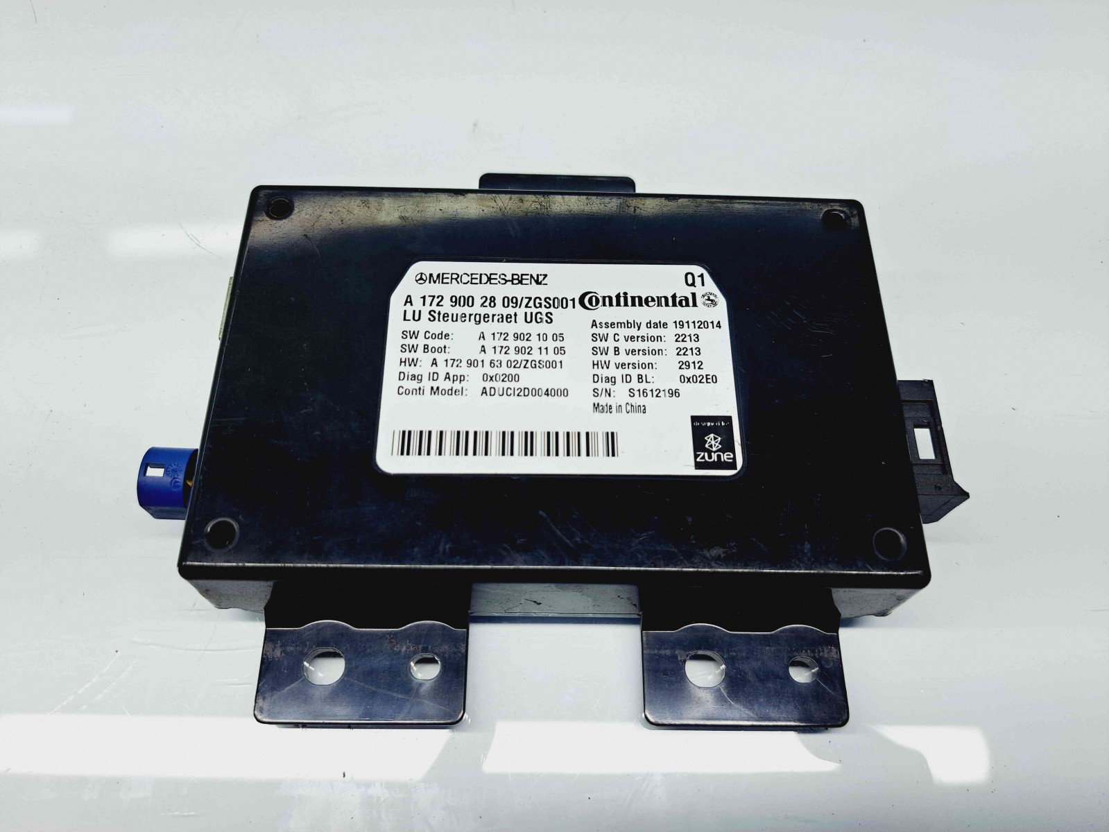 Modul confort Mercedes Clasa E Coupe (C207) [Fabr 2009-2016] A1729002809