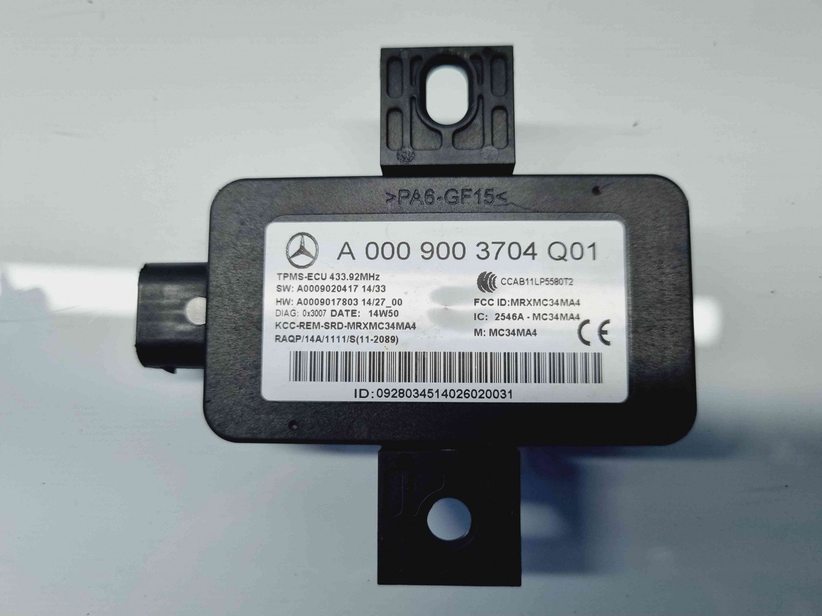 Modul confort Mercedes Clasa E Coupe (C207) [Fabr 2009-2016] A0009003704 - imagine 2