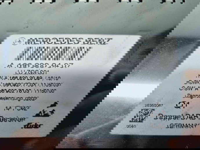  Modul confort Mercedes Clasa E Coupe (C207) [Fabr 2009-2016] A1669003407