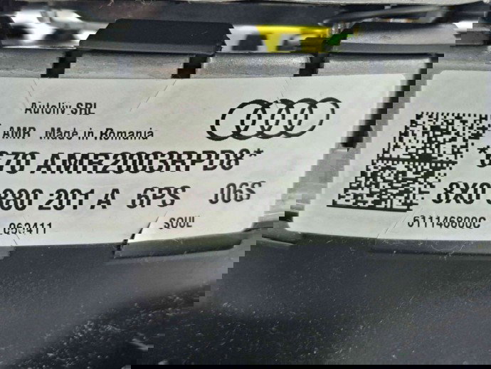  Airbag volan Audi A1 (8X1) [Fabr 2010-2018] 8X0880201A