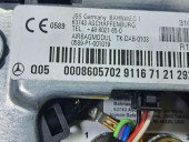  Airbag volan Mercedes Clasa C (W204) [Fabr 2007-2014] A0008605702