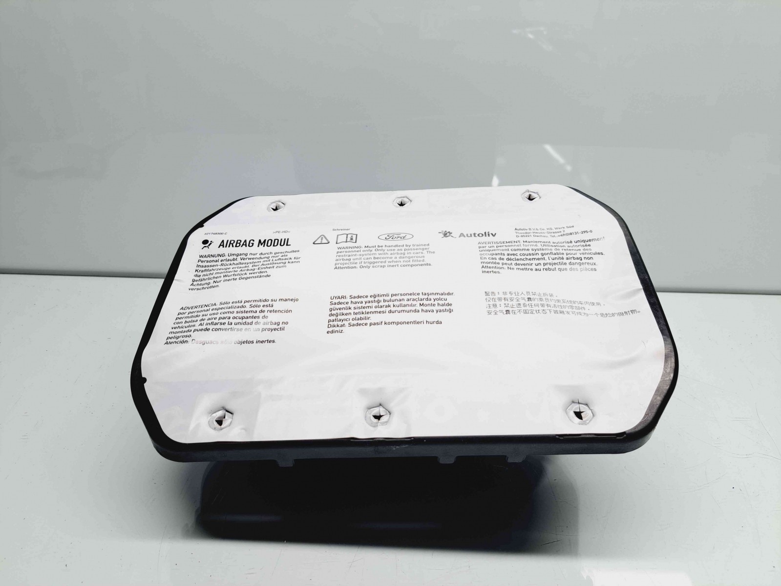 Airbag pasager Ford Focus 3 Hatchback [Fabr 2011-2015] BM51-A044A74-EB - imagine 1