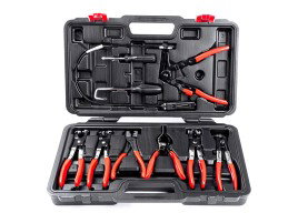 Trusa de clesti pentru coliere, furtunuri, 9piese