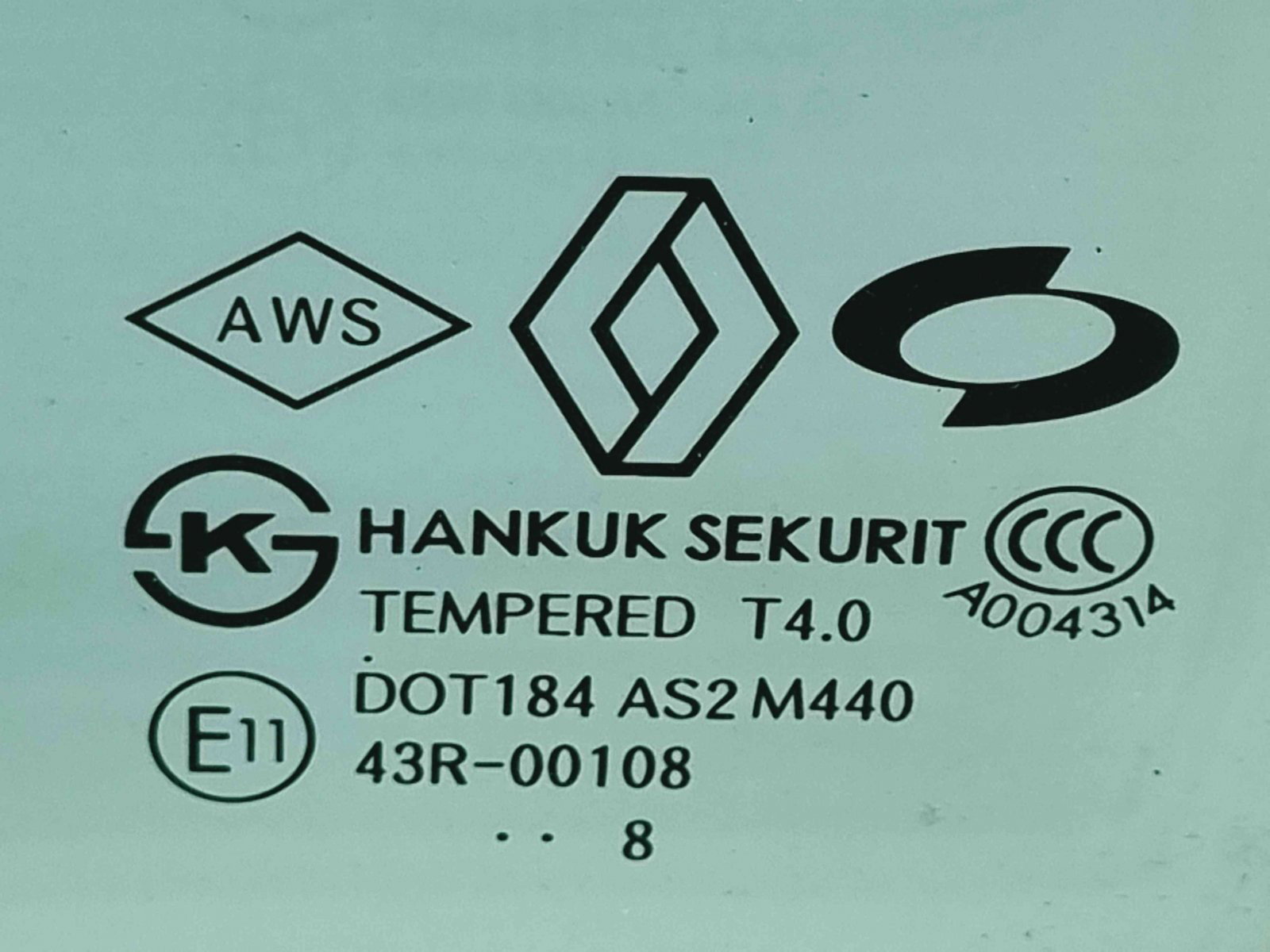 Geam usa stanga spate Renault Koleos 1 SUV [Fabr 2008-2015] OEM - imagine 2