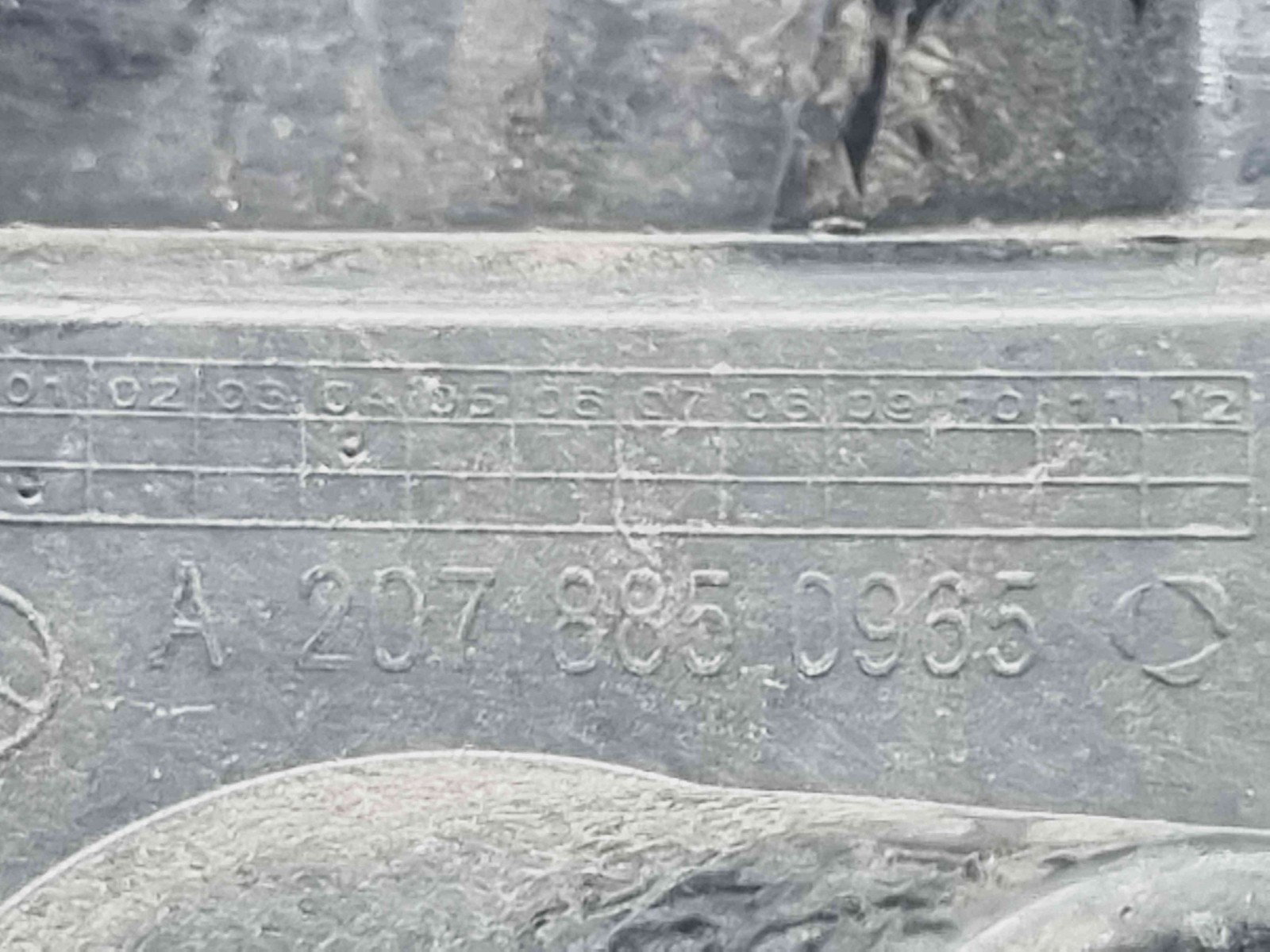 Suport bara stanga spate Mercedes Clasa E Coupe (C207) [Fabr 2009-2016] A2078850965 - imagine 3