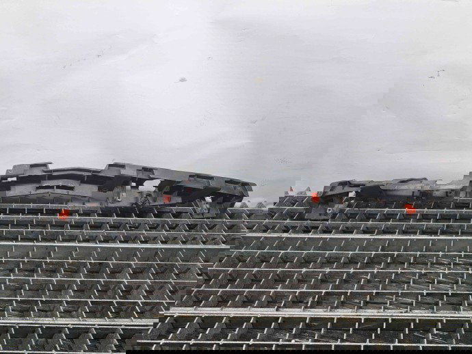 Suport central bara fata Opel Astra J [Fabr 2009-2015] 13264477