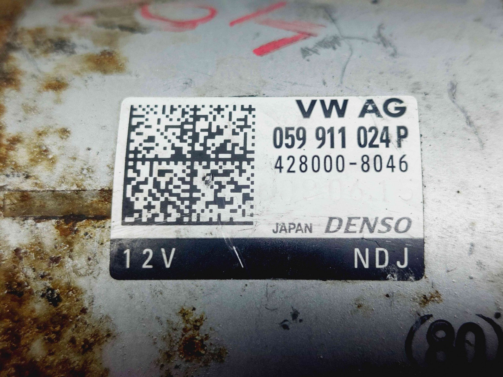 Electromotor 11 dinti Audi A6 (4G5, C7) [Fabr 2011-2017] 059911024P 3.0 CTCC165KW / 224CP - imagine 2