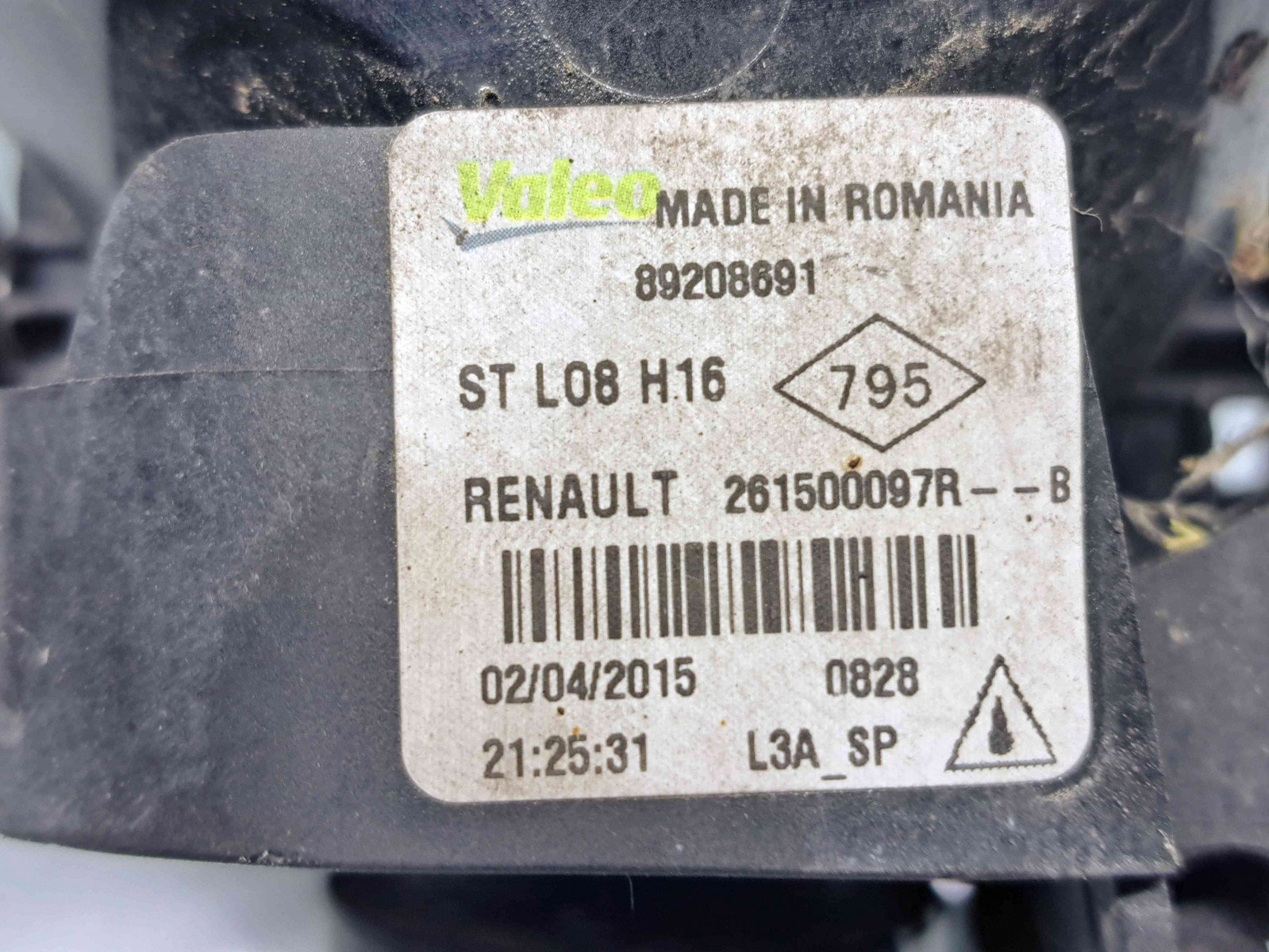 Proiector ceata stanga Dacia Logan MCV 2 [Fabr 2013-prezent] 261500097R - imagine 2