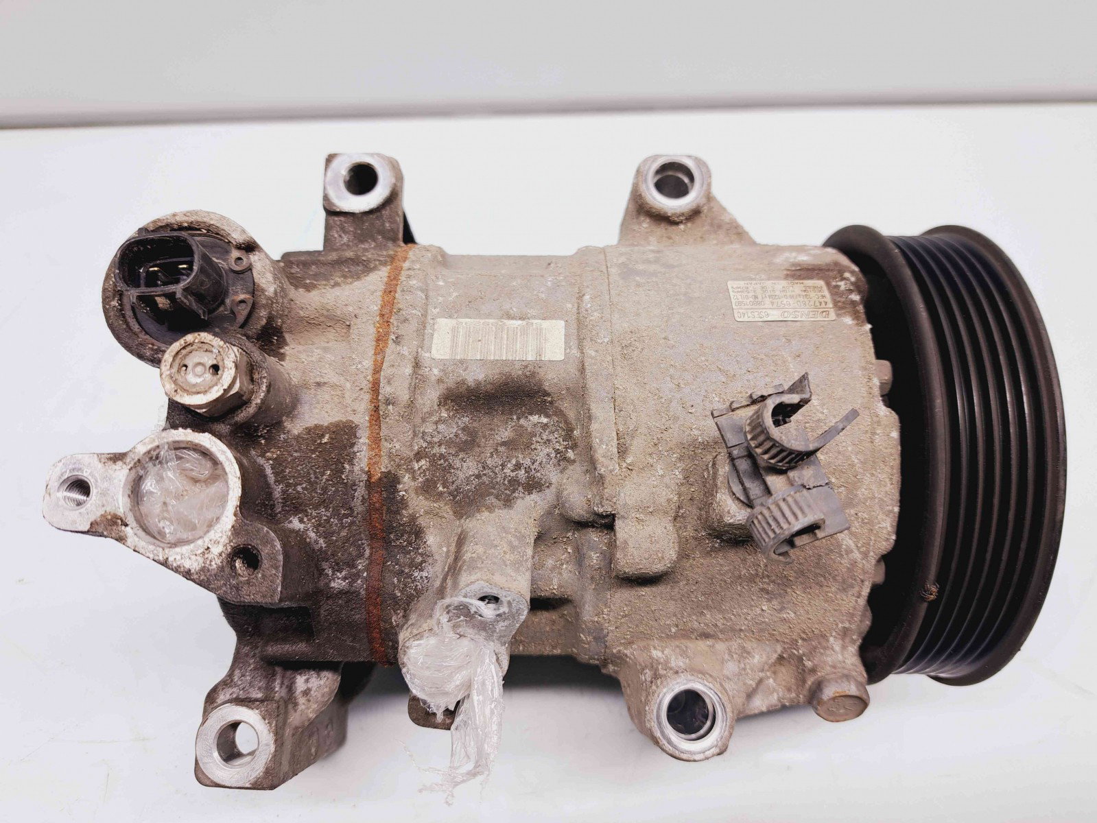 Compresor clima Toyota Corolla IX Sedan (ZRE1) [Fabr 2013-2019] 447280-6574 1.6 Benz 1ZRFAE 97KW / 132CP 1.6 Benz 1ZRFAE 97KW / 132CP - imagine 3