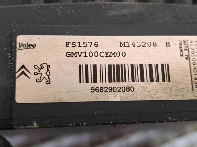 Electroventilator Peugeot 207 (WA) [Fabr 2006-2012] 9682902080 1.6 Benz EP6C   