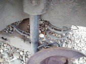 Amortizor cu arc stanga spate Opel Zafira B 1.8 benz LJ7 2HU 2006-2011