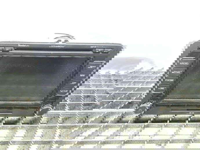  Radio CD cu navigatie Skoda Superb II Combi (3T5) [Fabr 2009-2015] 3T0035680A