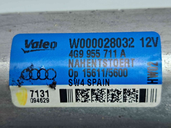  Motoras stergator haion Audi A1 (8X1) [Fabr 2010-2018] 4G9955711A