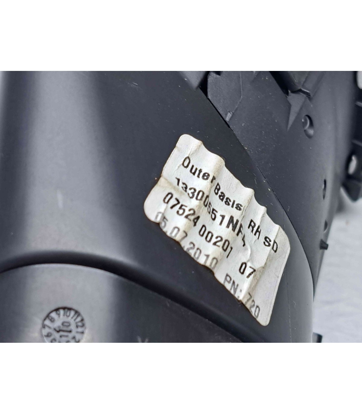  Grila aerisire dreapta Opel Astra J [Fabr 2009-2015] 13300551