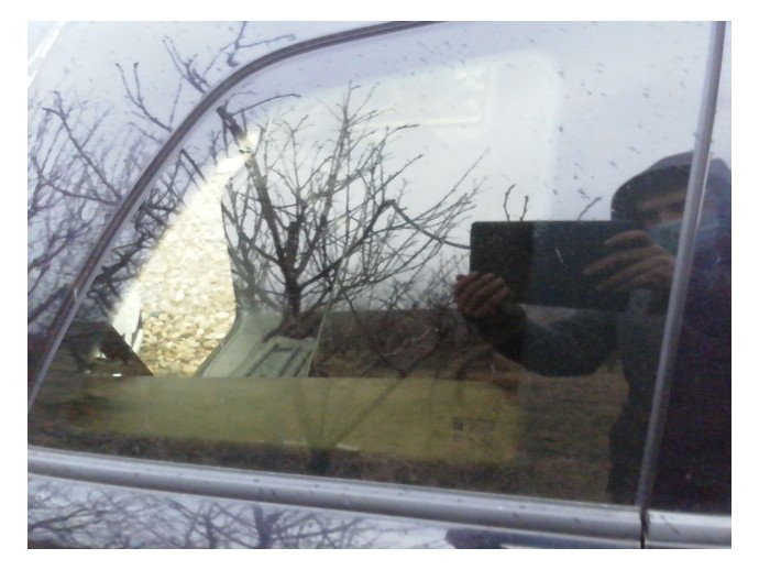 Geam fix dreapta spate Opel Zafira B 1.8 benz LJ7 2HU 2006-2011