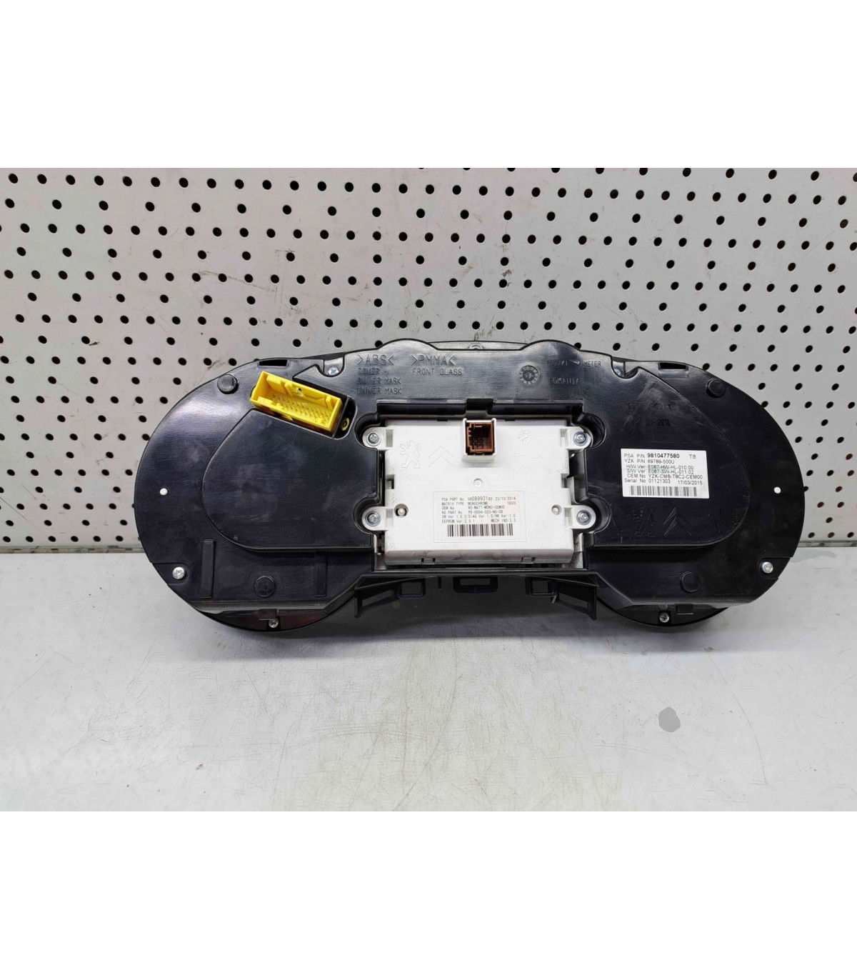  Ceas bord Peugeot 3008 [Fabr 2009-2016] 9810477580