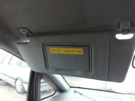 Parasolar stanga Opel Zafira B 1.8 benz LJ7 2HU 2006-2011