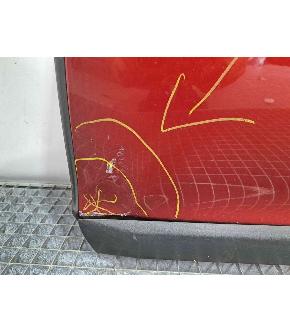 Usa stanga spate Volvo XC60 [Fabr 2008-2017] FLAMENCO RED