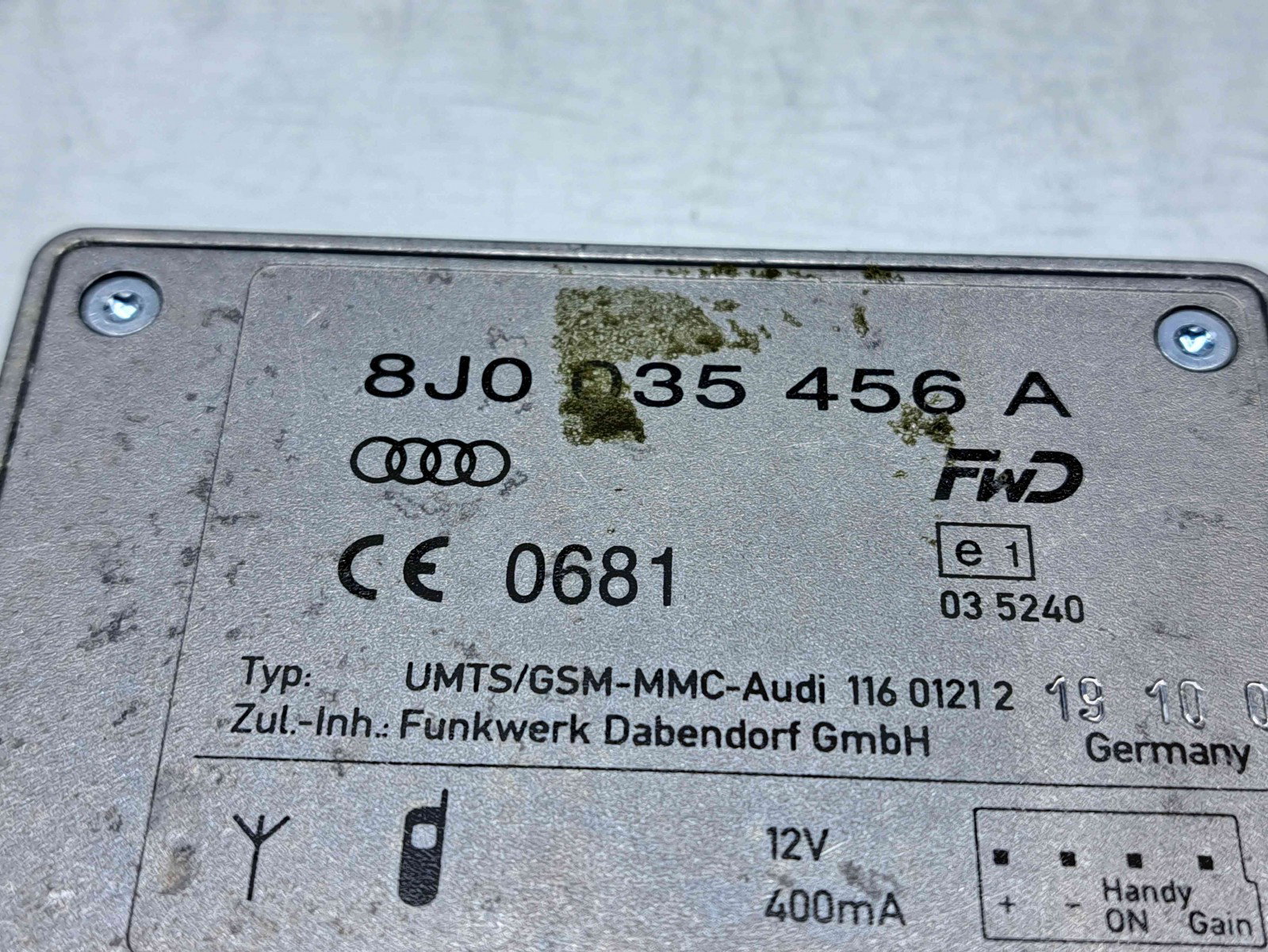 Modul antena Audi A6 Avant (4F5, C6) [Fabr 2005-2010] 8J0035456A - imagine 2