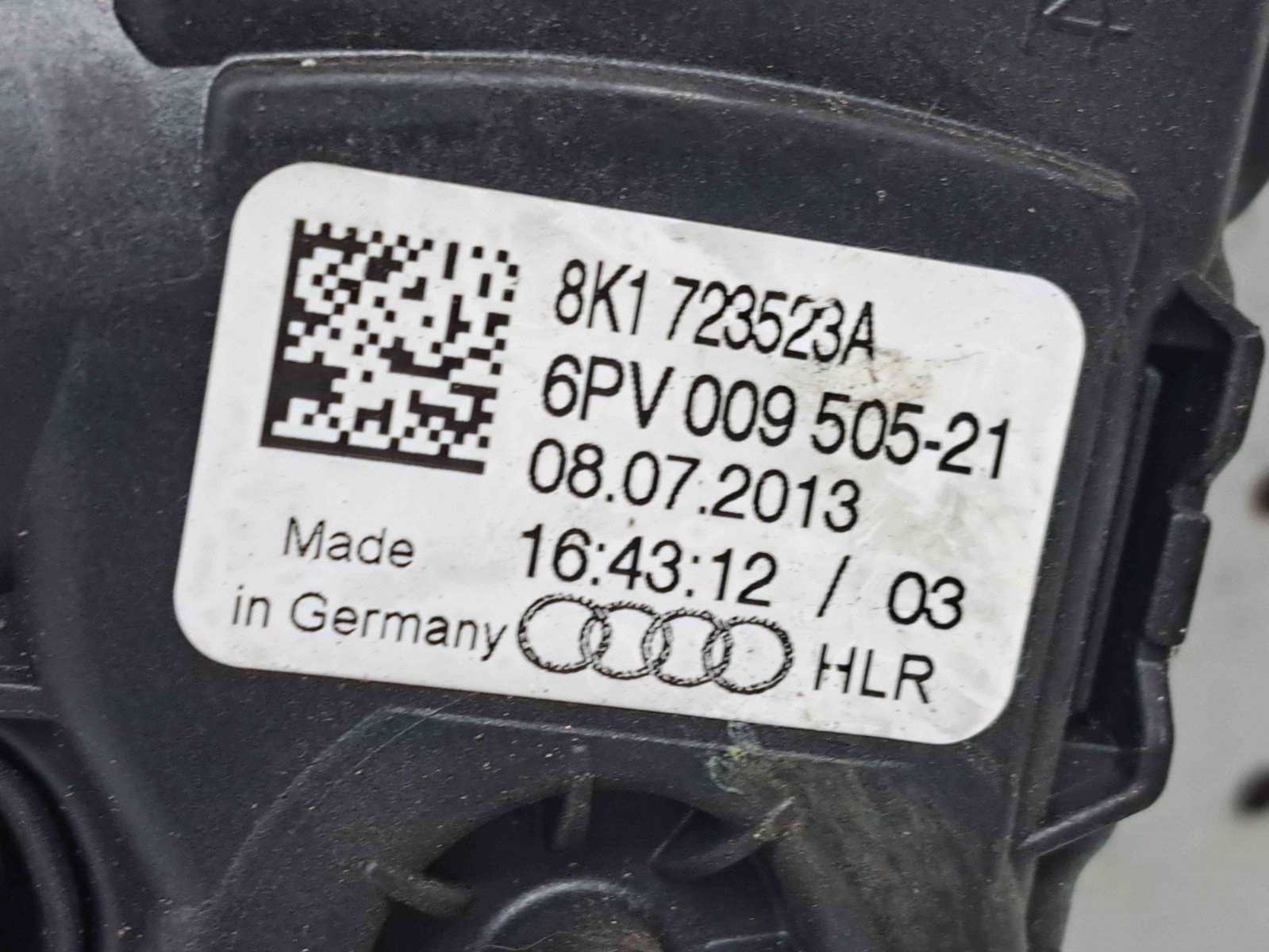 Pedala acceleratie Audi A4 (8K5, B8) Avant [Fabr 2008-2015] 8K1723523A - imagine 2