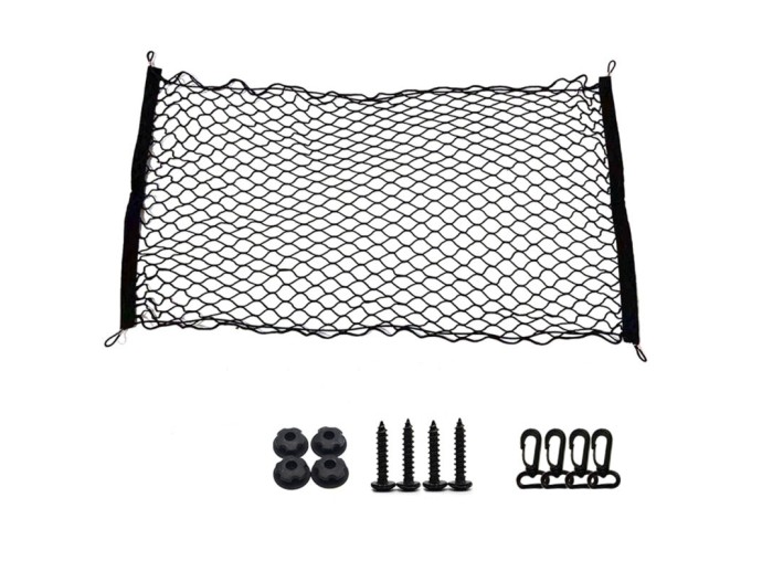 Organizator plasa auto pentru portbagaj Techsuit, 90x40cm, CO-V1