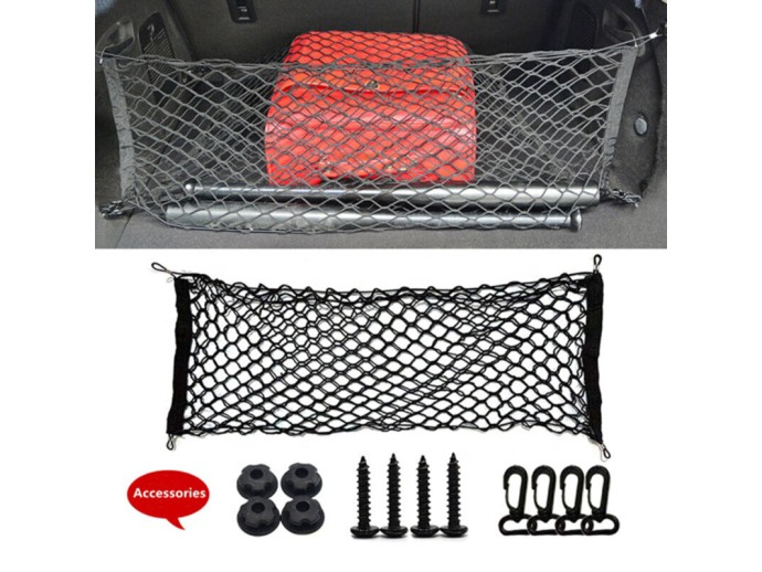 Organizator plasa auto pentru portbagaj Techsuit, 90x40cm, CO-V1