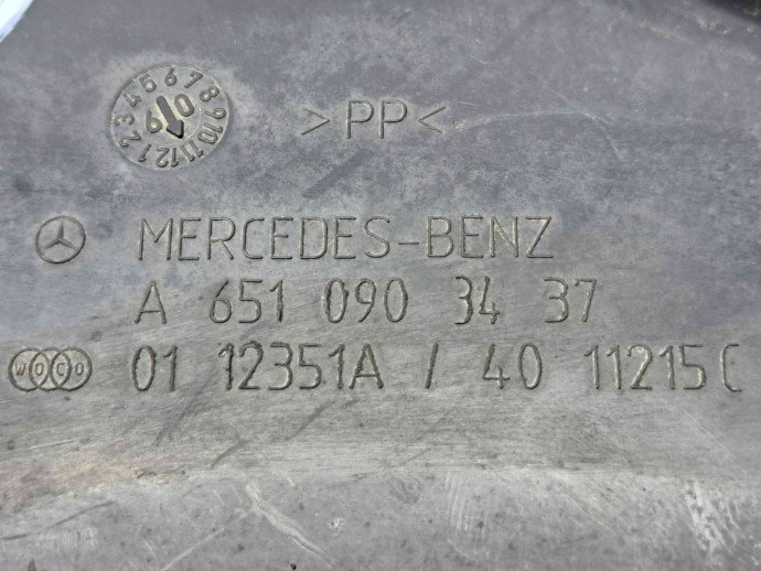 Difuzor captare aer Mercedes Clasa C (W204) [Fabr 2007-2014] A6510903437