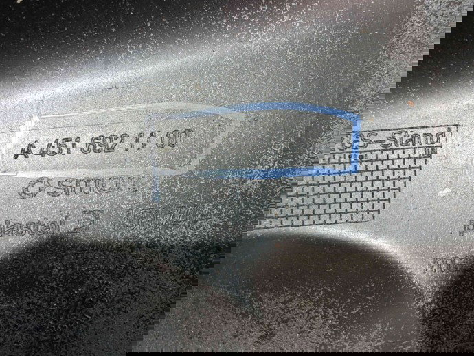 Prag lateral dreapta SMART Fortwo Coupe (W451) [Fabr 2006-2014] A4516921100