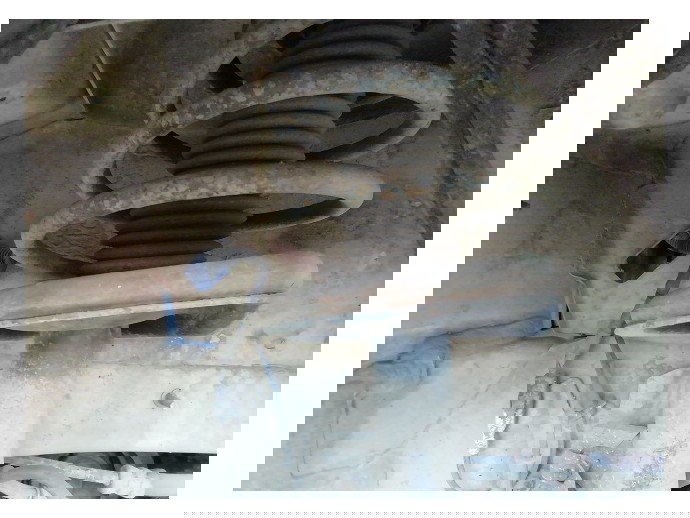 Amortizor cu arc dreapta fata Citroen C4 1.6HDI EZR 2004-2011