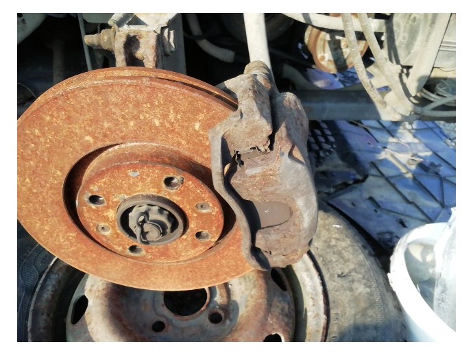 Etrier dreapta fata Citroen C4 1.6HDI EZR 2004-2011