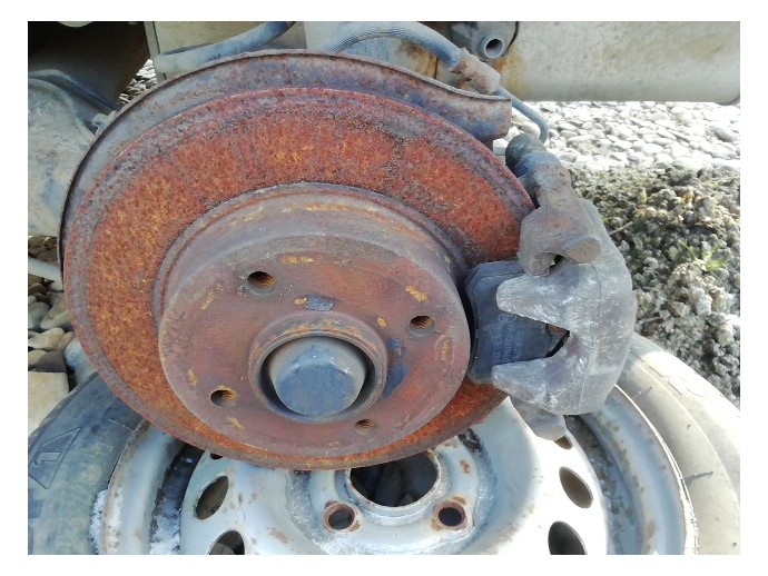 Etrier stanga spate Citroen C4 1.6HDI EZR 2004-2011