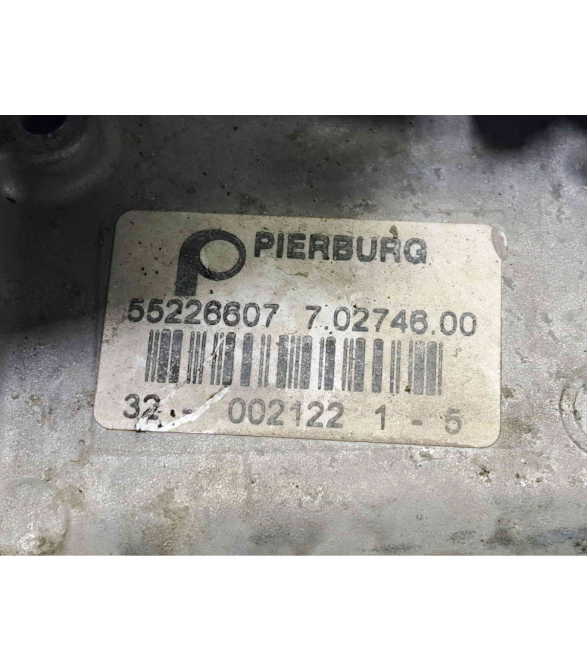 Racitor gaze Opel Corsa D [Fabr 2006-2013] 55226607 1.3 CDTI Z13DTE 1.3 CDTI Z13DTE 70KW / 95CP