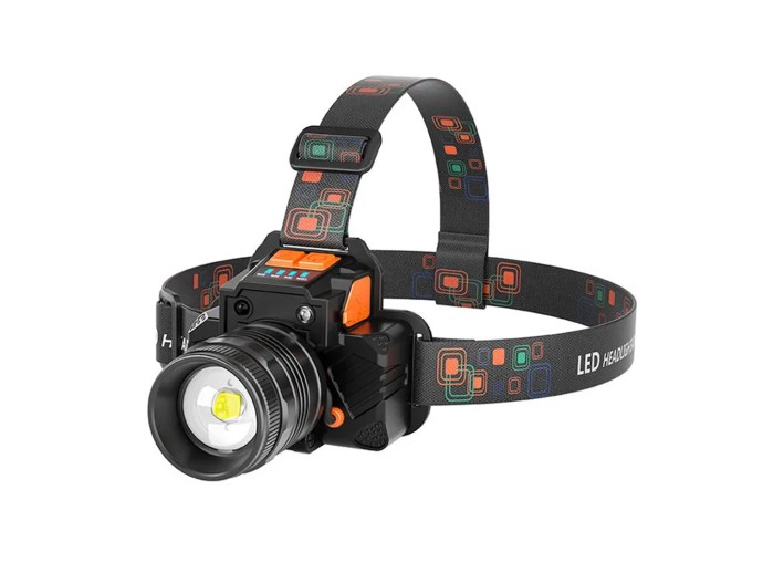 Lanterna frontala profesionala cu LED, H-A-01 - 300lm