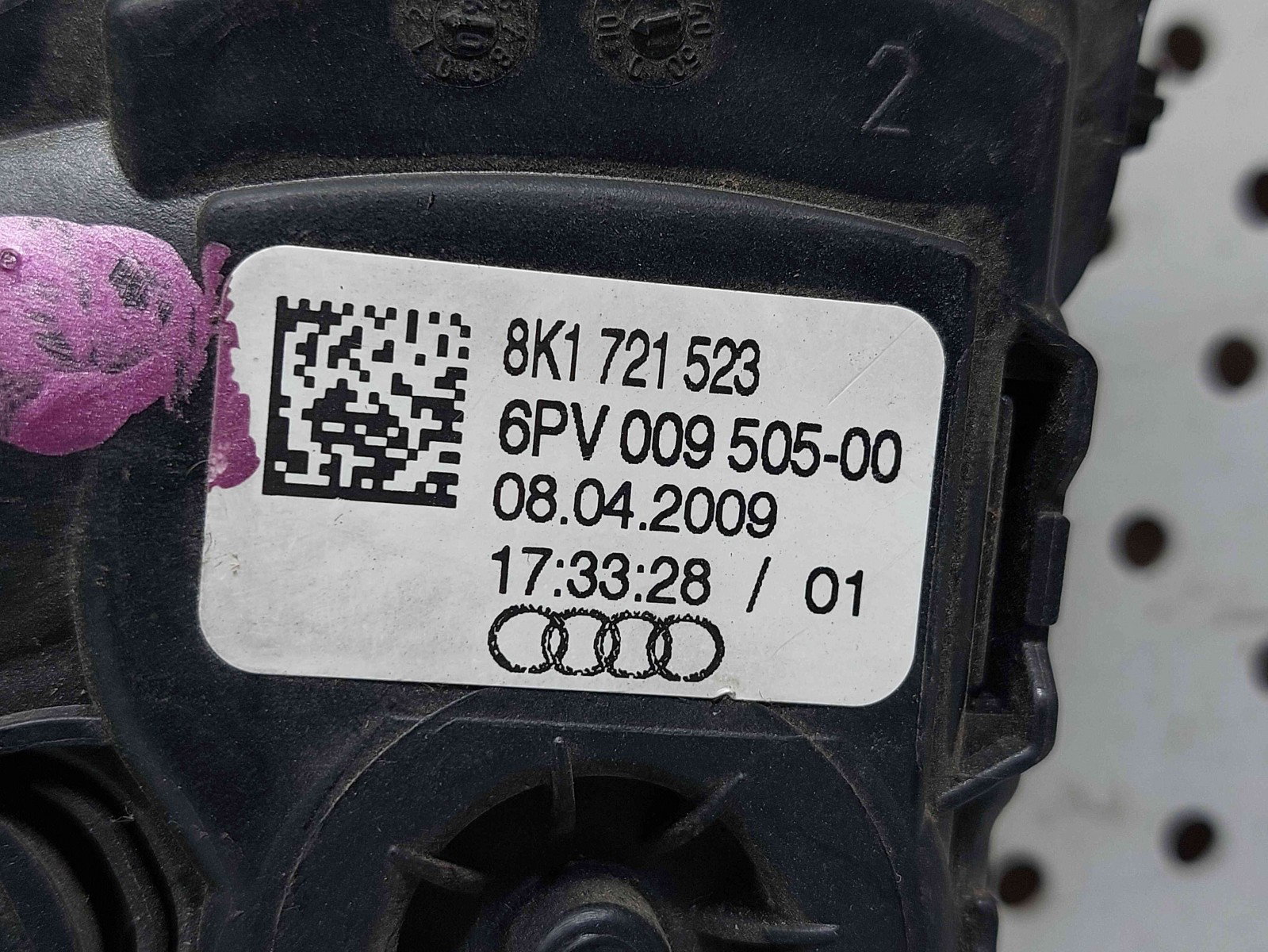 Pedala acceleratie Audi A4 (8K2, B8) [Fabr 2008-2015] 8K1721523 - imagine 2