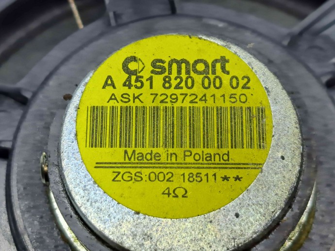  Boxa stanga fata SMART Fortwo Coupe (W451) [Fabr 2006-2014] A4518200002