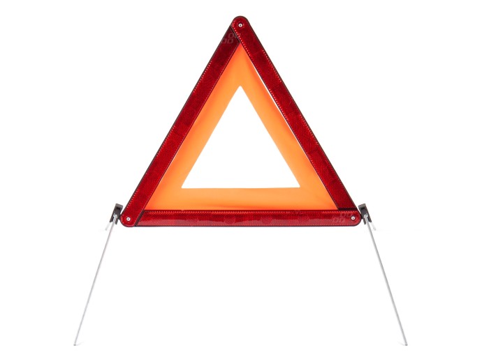 Triunghi Reflectorizant de avertizare auto