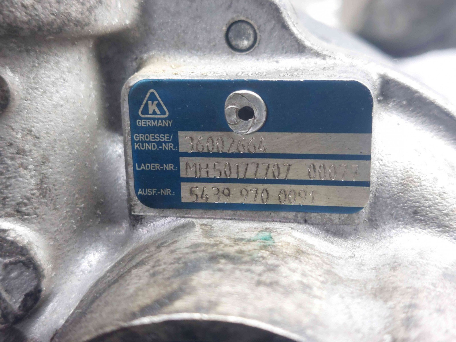 Turbina Volvo XC60 [Fabr 2008-2017] 36002664 / 36002640 2.4 D5244T10 151KW / 205CP 2.4 D5244T10 151KW / 205CP - imagine 2