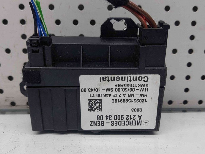 Modul pompa combustibil, A2129003408, Mercedes Clasa E (W212) 2.2 CDI, OM651925